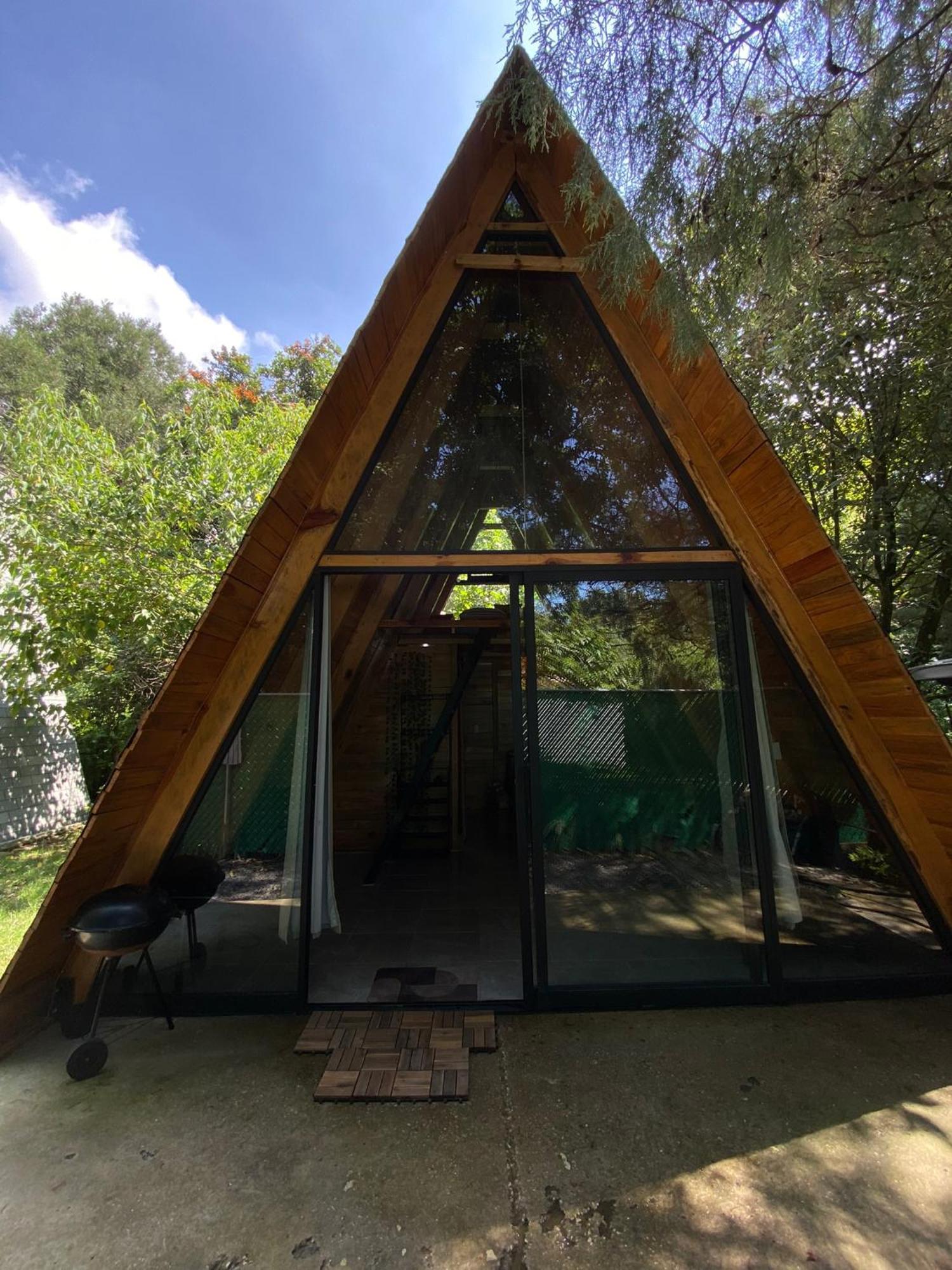 Cabanas Alpina, Romantica Y Acogedora A 10 Minutos Del Centro Tepoztlán Exteriör bild