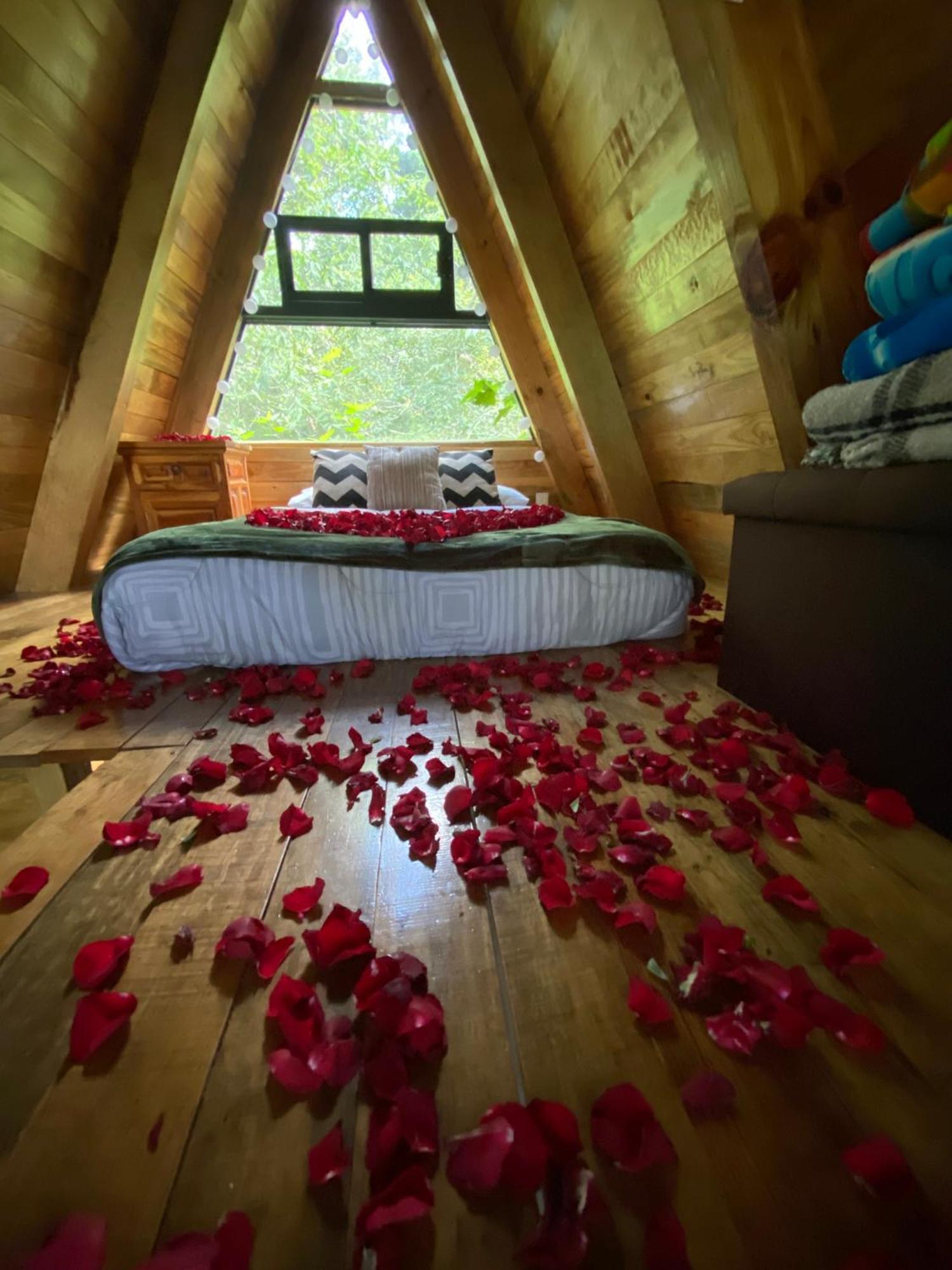 Cabanas Alpina, Romantica Y Acogedora A 10 Minutos Del Centro Tepoztlán Exteriör bild